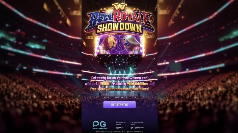 Reel Royale Showdown – peasuur koos rullikute ja kolme Wild Addition pesaga
